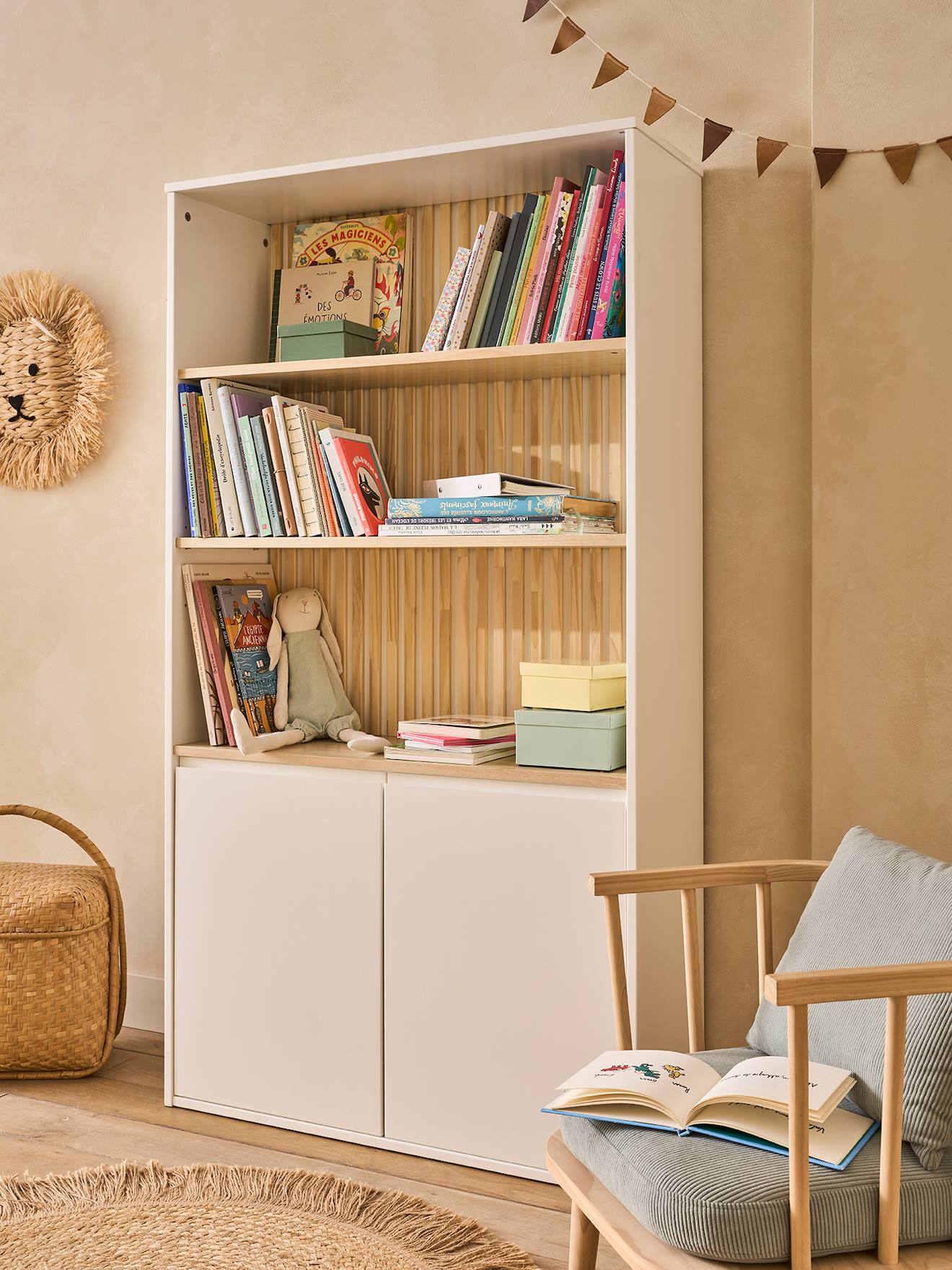 Bibliothèque BARDAGE blanc