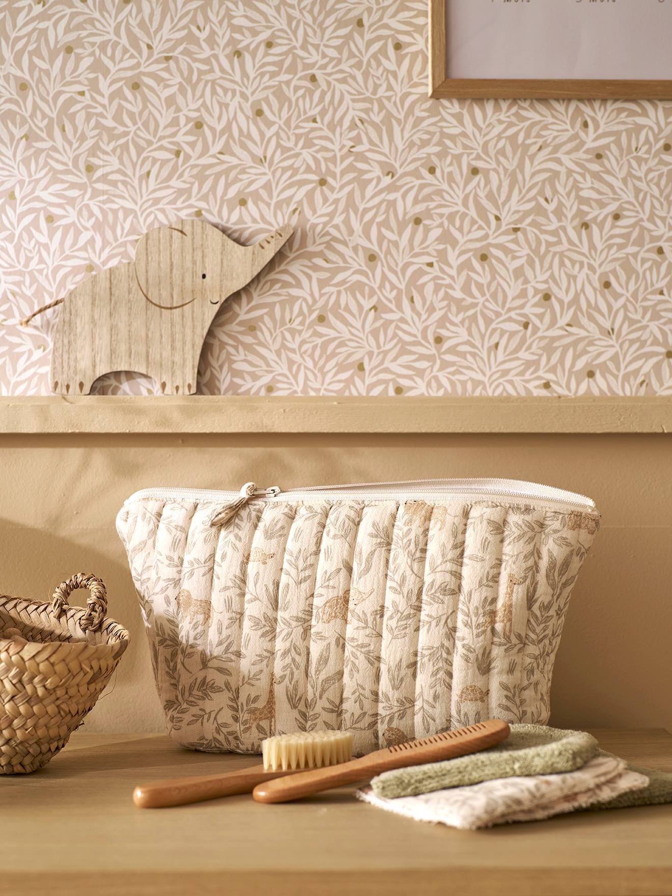 Trousse de toilette enfant en gaze de coton babylone