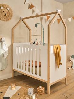 Lit bébé cabane coconut transformable banquette  - vertbaudet enfant