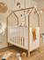 Lit bébé Cabane LIGNE COCONUT transformable en banquette blanc+Sable 4 - vertbaudet enfant 