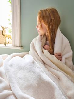 Linge de maison et décoration-Linge de lit bébé-Plaid bi-matière