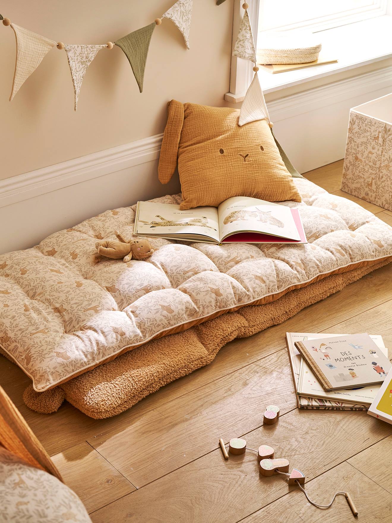 Matelas de sol Éléphant BABYLON cannelle