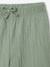 Pantalon fille legging large blanc imprimé+corail+mauve+vert sauge 14 - vertbaudet enfant 