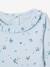 T-shirt bébé en maille côtelée manches longues bleu ciel+rose pâle 2 - vertbaudet enfant 