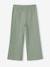 Pantalon fille legging large blanc imprimé+corail+mauve+vert sauge 13 - vertbaudet enfant 
