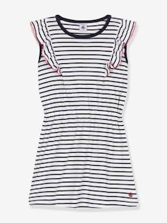 -Robe à rayures enfant en coton PETIT BATEAU