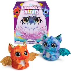 Jouet-SPIN MASTER DRAGGLE HATCHIMALS ALIVE ECLOSION SECRETE