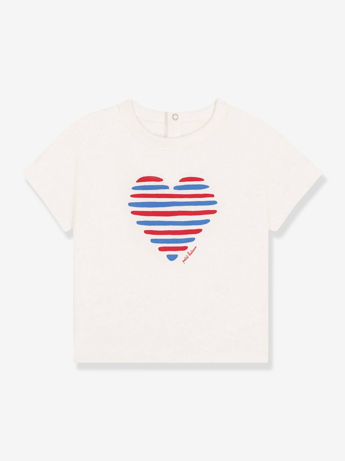 Tee-shirt bébé manches courtes blanc Tee-shirt bébé manches courtes blanc