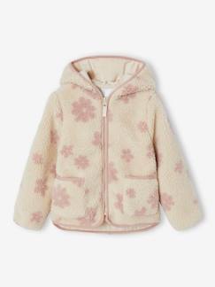 Veste fille sherpa motifs  - vertbaudet enfant