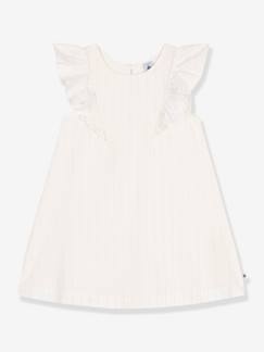 -Robe enfant en coton manches courtes PETIT BATEAU