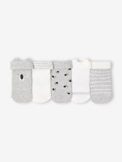 -Lot de 5 paires de chaussettes "koala" bébé