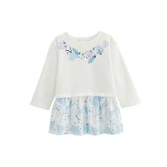 -Robe bébé - Polarmoon - Modèle bi-matière - 60% coton - 100% coton - STANDARD 100 by OEKO-TEX