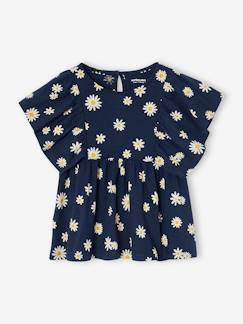 -Tee-shirt blouse fille