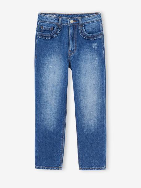 Fille-Jean fille droit MorphologiK tour de hanches Fin