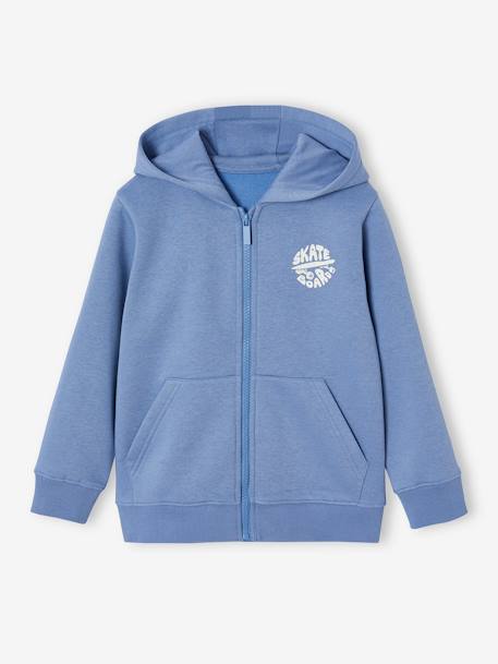 Garçon-Sweat zippé à capuche Basics garçon