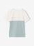 T-shirt garçon coloblock manches courtes ardoise+menthe+orange+vert anglais 12 - vertbaudet enfant 