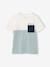 T-shirt garçon coloblock manches courtes ardoise+menthe+orange+vert anglais 11 - vertbaudet enfant 