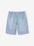 Bermuda garçon jean facile à enfiler bleu imprimé+denim gris+double stone+rayé bleu+stone 21 - vertbaudet enfant 