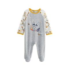 -Pyjama bébé en velours Petit Loup