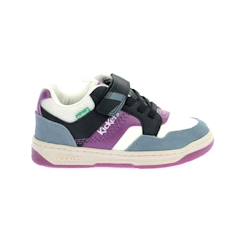 -KICKERS Baskets basses Kickarting noir