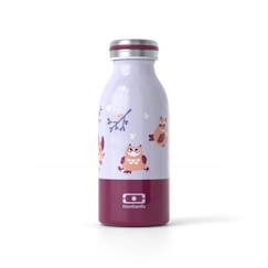 -Gourde Isotherme - MONBENTO - Cooly Owly - Violet - Hermétique - Pour Enfant