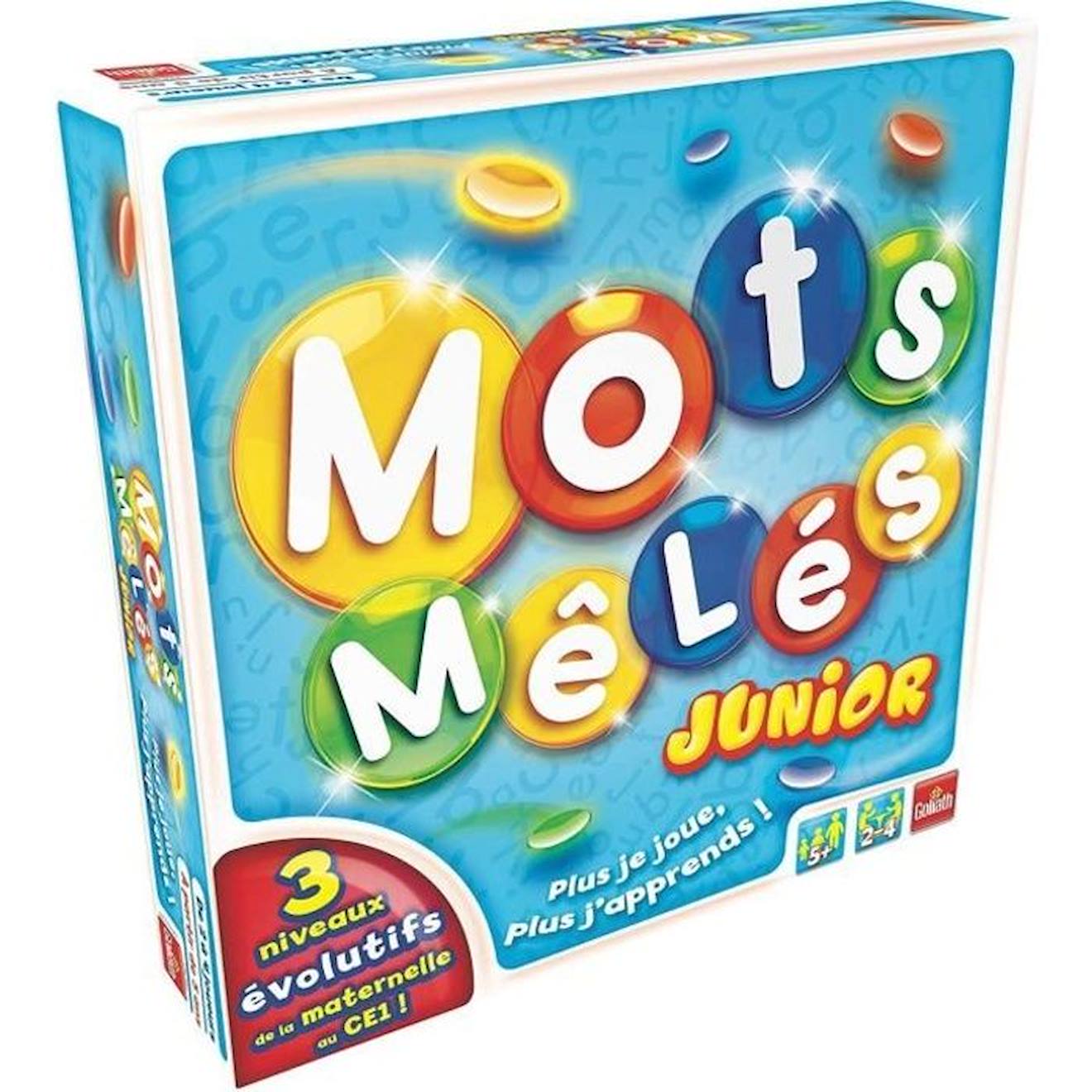 Goliath - Goliath - Mots Mêlés Junior - Jeu D'enfants Bleu