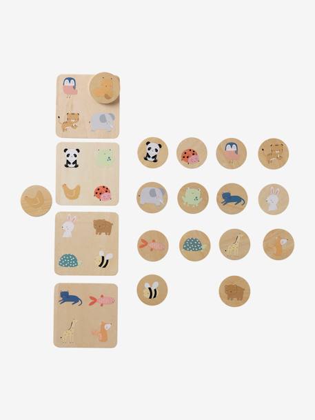 Vertbaudet - Loto des animaux en bois FSC® bois