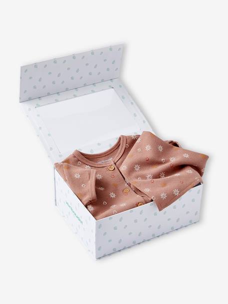 Combinaison Bébé Manches Longues Poetic Farmer Vertbaudet - Coton Côtes Doux Et Confortable