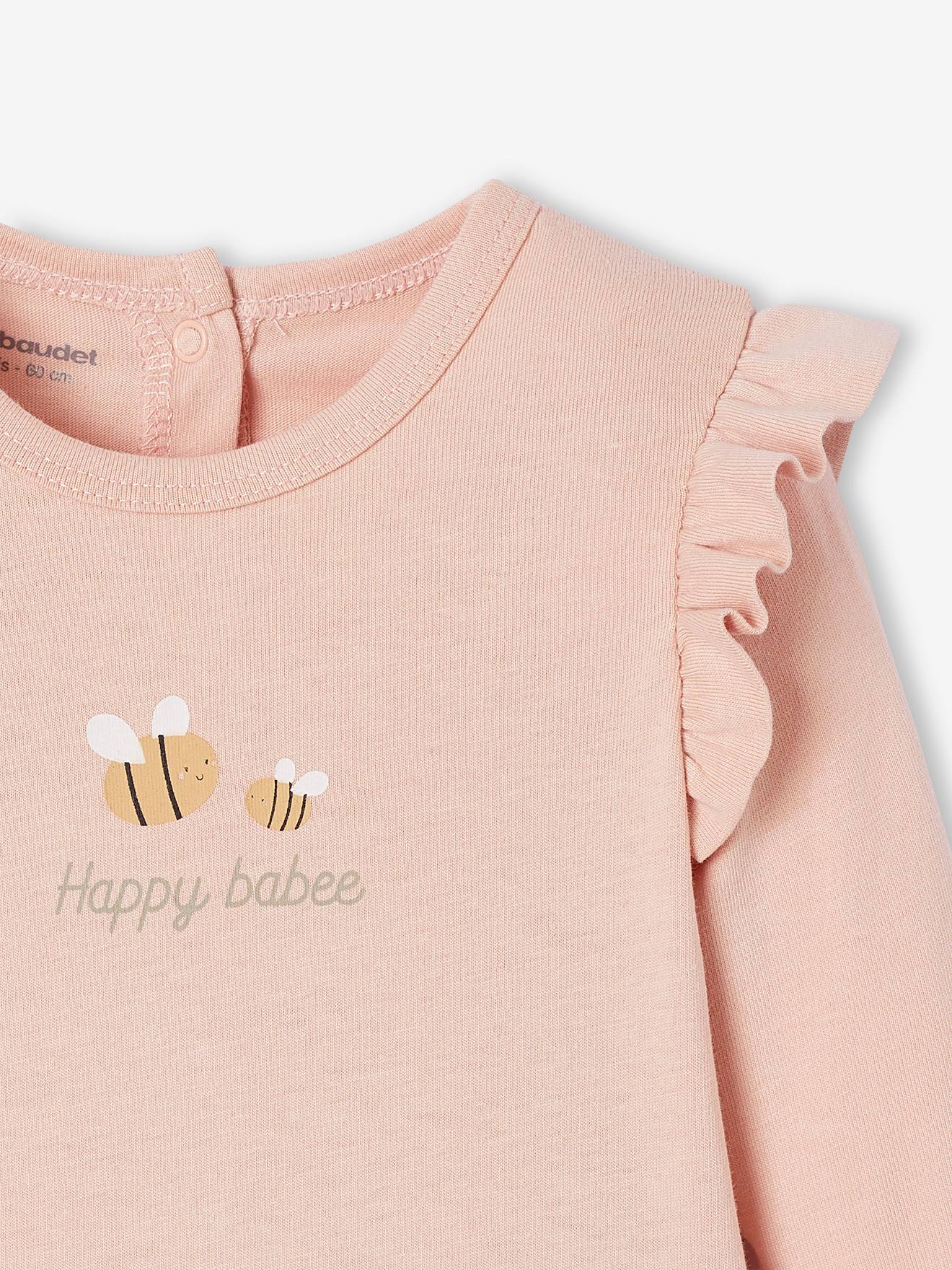 Lot De 2 Dors-bien Bébé Abeilles - 100% Coton Bio, Taille 12 Mois (74cm), Manches Longues