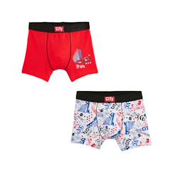 -Lot de 2 boxers garçon City New York