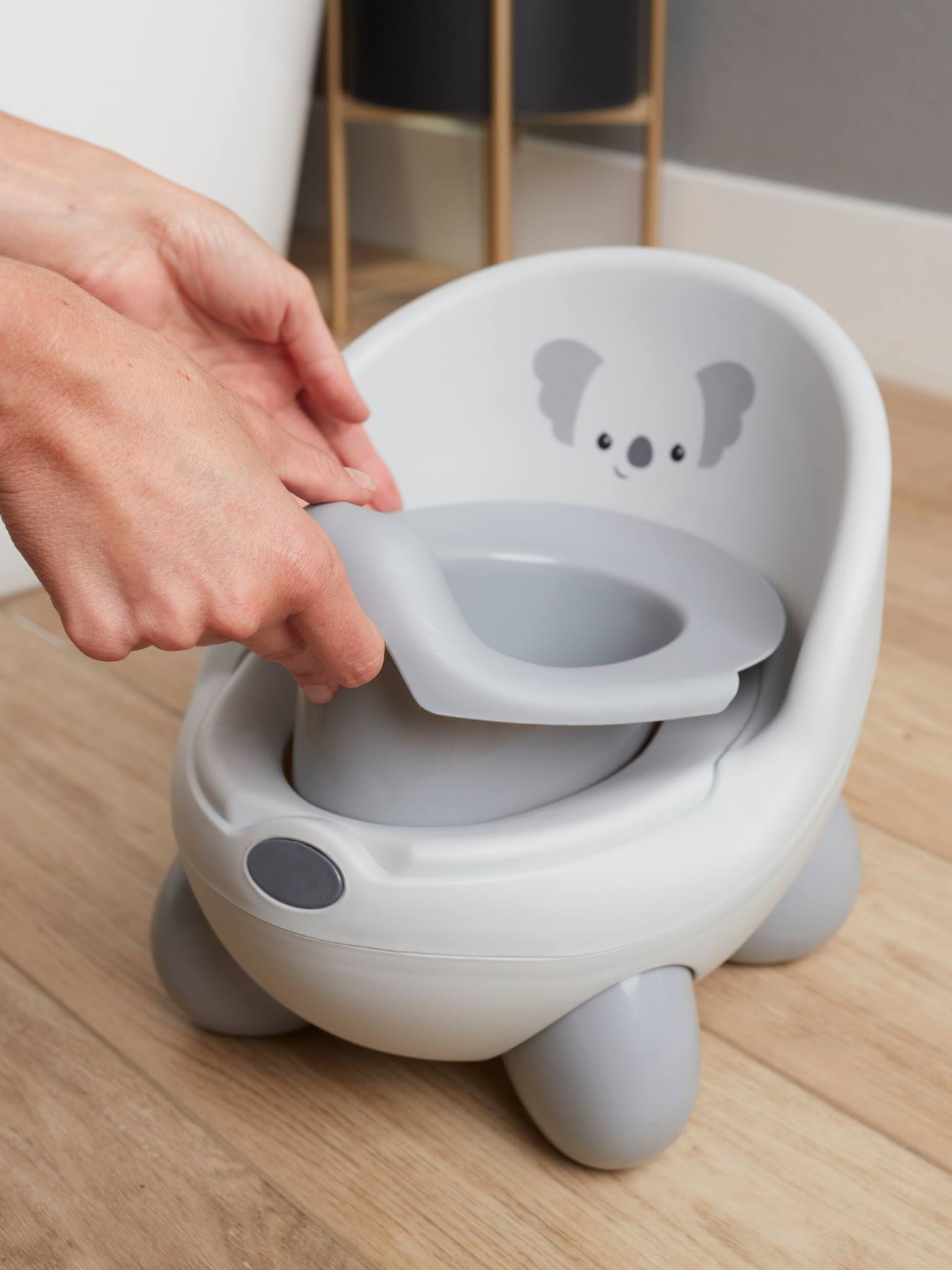 Pot bébé INFANTINO gris