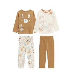 -Lot de 2 pyjamas bébé Lamascotte