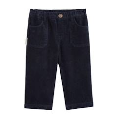 -Pantalon bébé en velours côtelé Maia