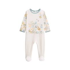 -Pyjama bébé - Capucine - Grenouillère - 95% coton - Poche kangourou - Pieds antidérapants