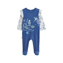 -Pyjama bébé - Océan d'amour - Grenouillère - 95% coton - Volants - Label OEKO-TEX