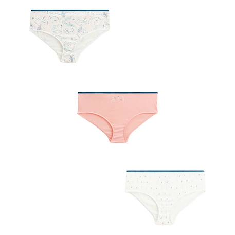 Fille-Lot de 3 culottes fille Samara