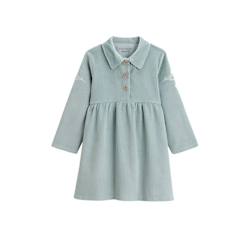 -Robe bébé en velours côtelé Alma