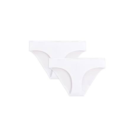 Fille-Lot de 2 culottes blanches fille Veliana