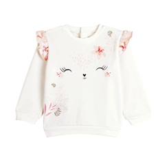 -Sweat bébé fille en molleton Kalaoupe