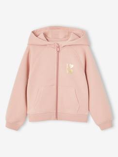 -Sweat fille zippé à capuche sport 
