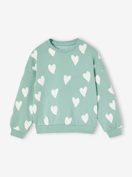 Fille-Sweat motifs fantaisie fille