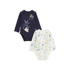 -Lot de 2 bodies bébé manches longues Gribouille