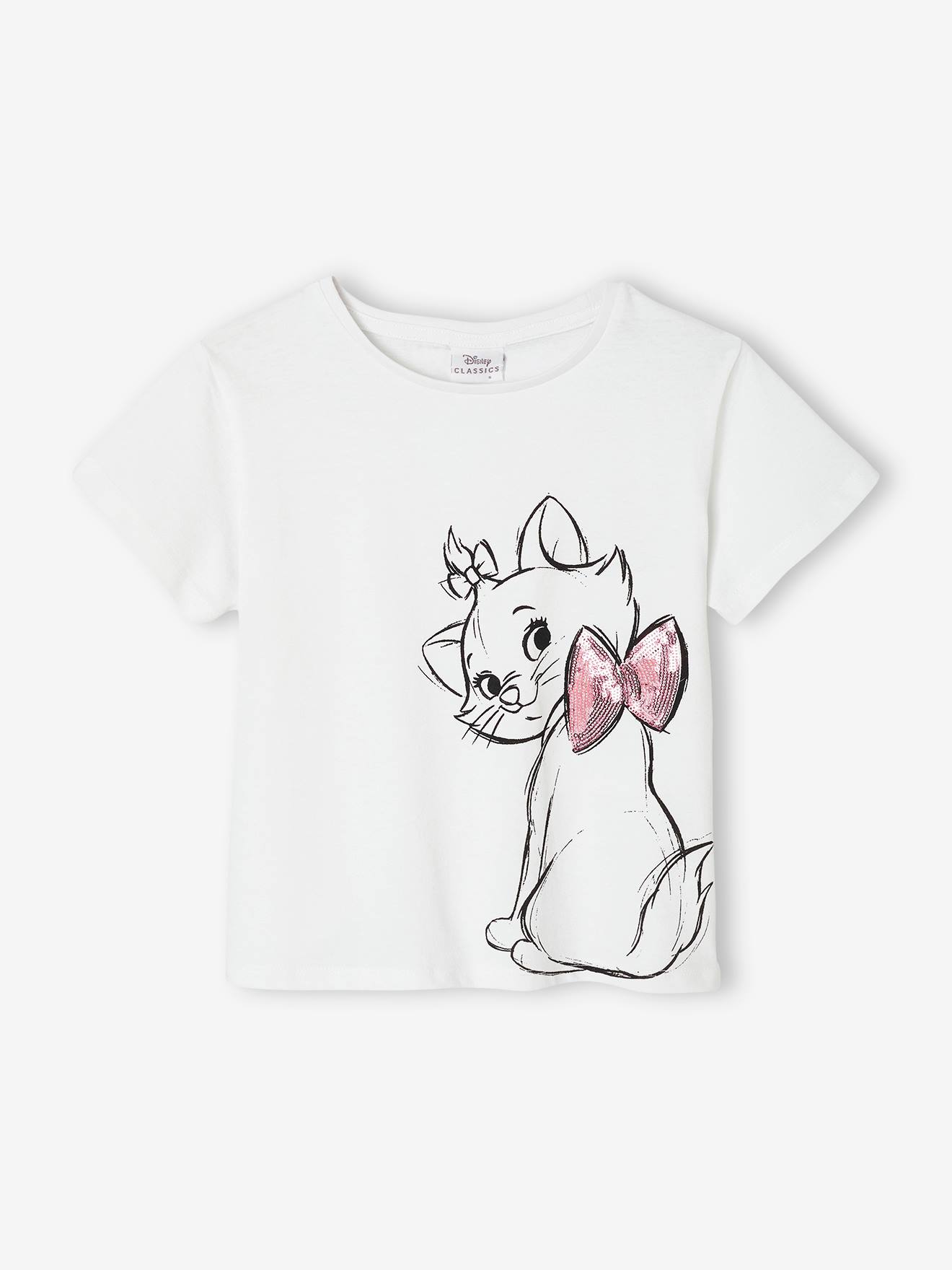 T-shirt Disney® Marie les Aristochats blanc