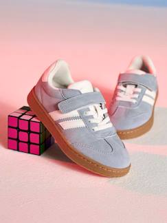 Chaussures-Chaussures fille 23-38-Baskets, tennis-Baskets lacets élastiqués et scratchés enfant collection maternelle
