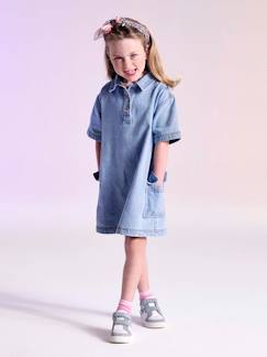 -Robe en jean fille