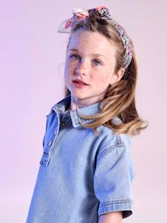 -Foulard imprimé fleurs fille