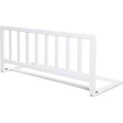 Puériculture-ROBA Barrière de Lit en Bois 90 cm - Protection Anti-Chute Sûre pour Bébés et Enfants - 18 mois à 5 Ans - Montage Facile - Blanc