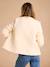 Veste matelassée évolutive avec protège-bébé grossesse et post grossesse en gaze de coton écru+kaki 6 - vertbaudet enfant 