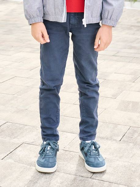 Slim garçon couleur morphologique MEDIUM beige+bleu nuit+bleu pétrole+noir+rouille+tomette 7 - vertbaudet enfant 