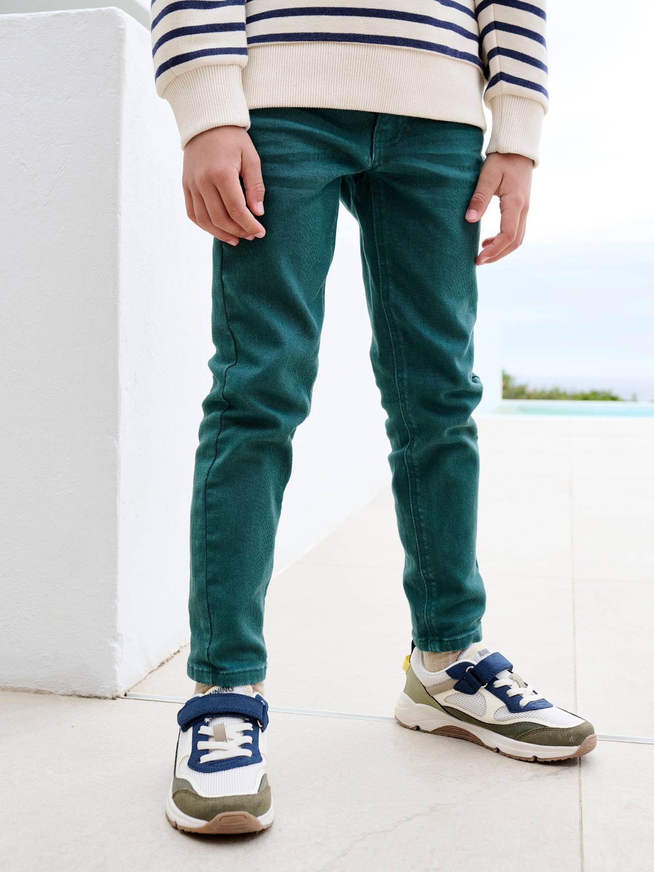 Slim garçon couleur morphologique MEDIUM vert émeraude